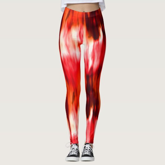 Vlamvlam Abstract Leggings (Voorkant)