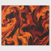 Vlamvlam, vuur, Abstract Cadeaupapier (Vlak)