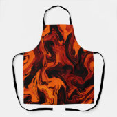 Vlamvlam, vuur, Abstract Schort (Voorkant)