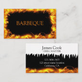 Vlamvlammen Lijst Visitekaartje (Voorkant / Achterkant)