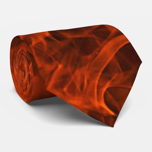Vlamvlammen Stropdas (Opgerold)