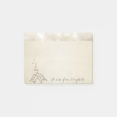 Vlamvogels in liefde en roodheid post-it® notes (Voorkant)