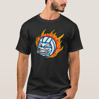 vlamvolleybal t-shirt