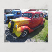  vlamwagen briefkaart (Voorkant)