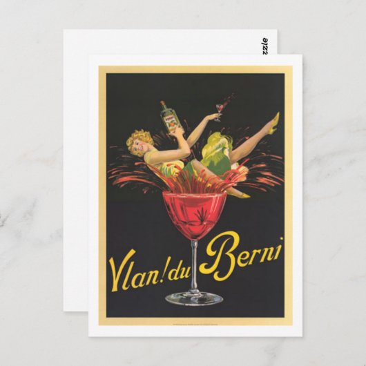 Vlan! du Berni Briefkaart (Voorkant / Achterkant)