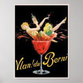 "Vlan du Berni"  Poster voor wijnreclame (Voorkant)