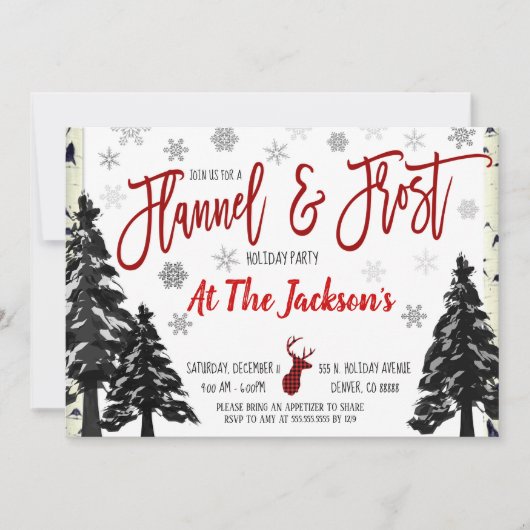 Vlannel en de Uitnodiging van de Bevroren Partij (Voorkant)