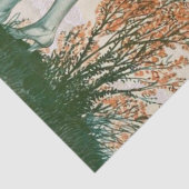 Vlapper meisje, bloemen verzamelen. tissuepapier (Detail)