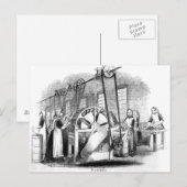 Vlas Briefkaart (Voorkant / Achterkant)