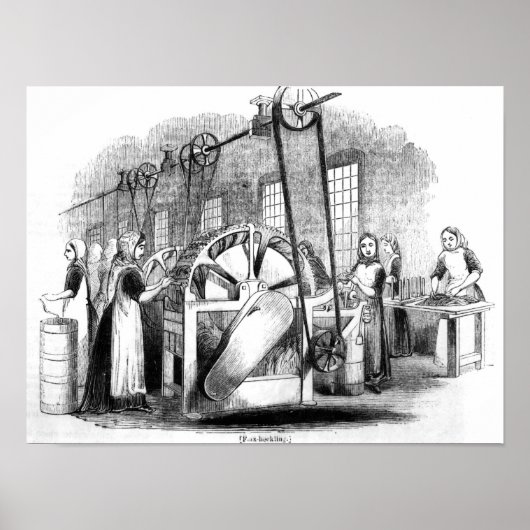 Vlas Poster (Voorkant)