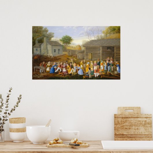 Vlaswond - Linton Park Fine Art Poster (Keuken)