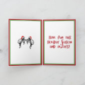 VLEAS NAVIDAD - Kerstmis en kerstboom Feestdagen Kaart (Binnen)