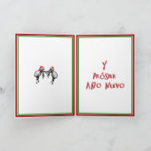 VLEAS NAVIDAD - Kerstmis en kerstboom Feestdagen Kaart (Binnen)