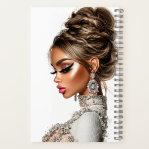 Vlecht Elegantie Glam Girl Spiraalschrift Notitieboek