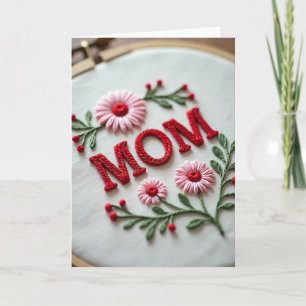 Vlecht Moeder Textielkaart Kaart