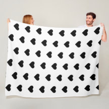 Vlechtbladerzwart hart op wit