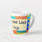 Vlechten en sloten door Jojo Latte Coffee Tea Cup  Mok (Rechterhoek)