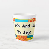 Vlechten en sloten door Jojo Latte Coffee Tea Cup  Mok (Voorkant)