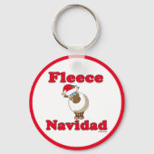 Vleece Navidad: Home & Auto: Sleutelhanger (Voorkant)