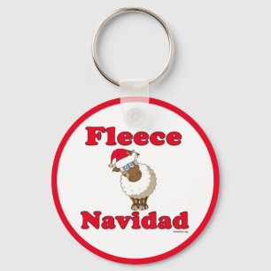 Vleece Navidad: Home & Auto: Sleutelhanger