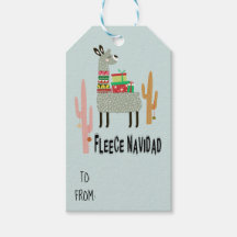 Vleece Navidad Llama Kerstmis