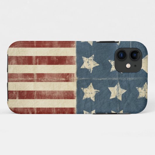 Vleed oude vlag Case-Mate iPhone case (Achterkant (horizontaal))