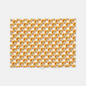 Vleekbank/motief Fleece Deken (Voorkant (Horizontaal))
