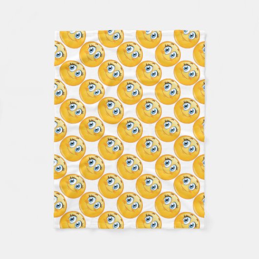 Vleekbank/motief Fleece Deken (Voorkant)