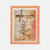 Vleekbank/Rejoice Fleece Deken (Voorkant)