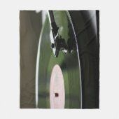 Vleekbank voor vinylplaat fleece deken (Voorkant)