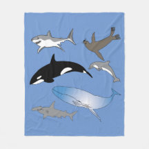 Vleekdeken, zeewier, oceaan, wilde dieren