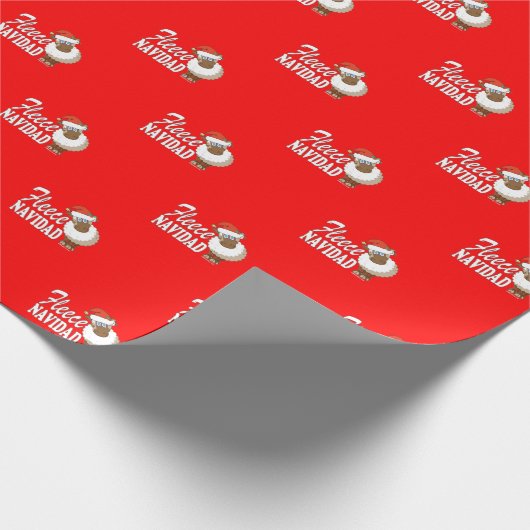 Vleekpapier voor Navidad-overvulling Cadeaupapier (Hoek)