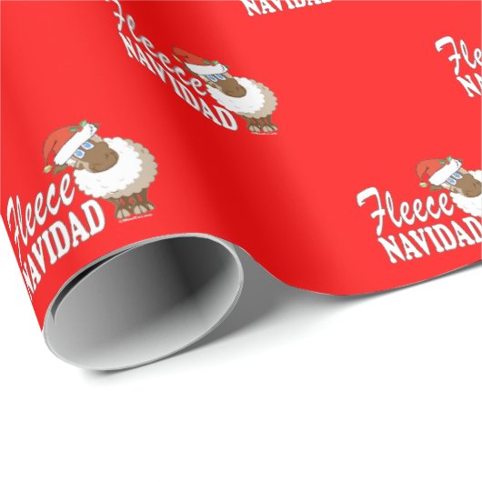 Vleekpapier voor Navidad-overvulling Cadeaupapier (Rol Hoek)