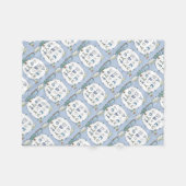Vleekzak/babyjongen Fleece Deken (Voorkant (Horizontaal))
