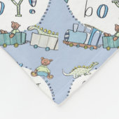 Vleekzak/babyjongen Fleece Deken (Hoek)