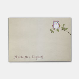 Vleemachtig stijlvol, owl post-it® notes