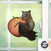 Vleerhond Raamsticker (Huis)