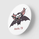 Vleermuis - Austin, Texas Ronde Klok (Hoek)
