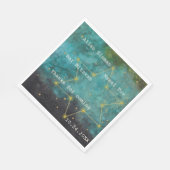 Vleermuis Bar Mitzvah Buiten deze Wereld 2 Ster Se Servet (Hoek)