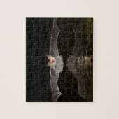 Vleermuis drinkend in vlucht, Arizona Legpuzzel (Verticaal)