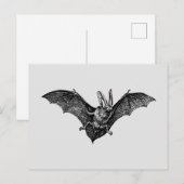 vleermuis gotische vampier briefkaart (Voorkant / Achterkant)