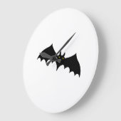 Vleermuis halloween grote klok (Hoek)