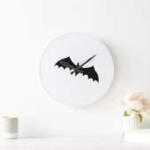 Vleermuis halloween grote klok (Huis)