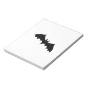 Vleermuis halloween notitieblok (Linkerzijde)