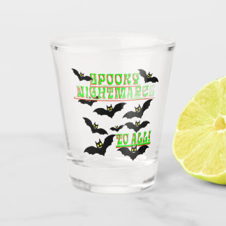 Vleermuis Halloween Shotglas Shot Glas