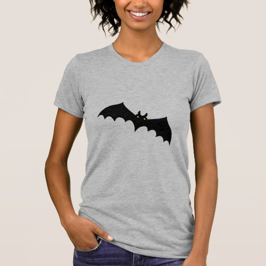 Vleermuis halloween t-shirt (Voorkant)