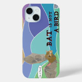 Vleermuis is geen vogel Case-Mate iPhone case (Achterkant)