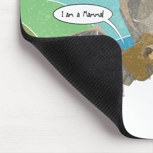 Vleermuis is geen vogel muismat (Hoek)