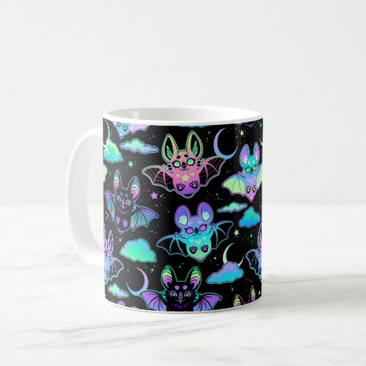 Vleermuis Koffiemok (Voorkant links)