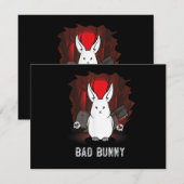 Vleermuis Konijn Kaart (Voorkant / Achterkant)